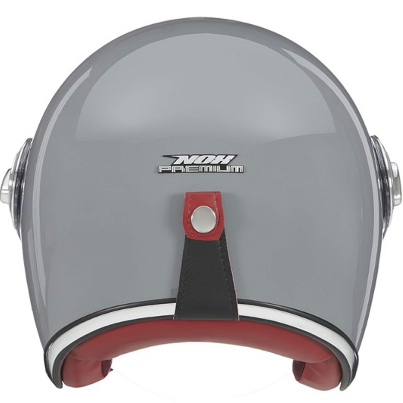 Casco jet NOX PREMIUM Heritage grigio