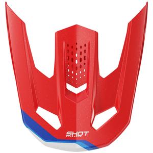 Visiera per casco Shot Speed Atomic Pearl Red