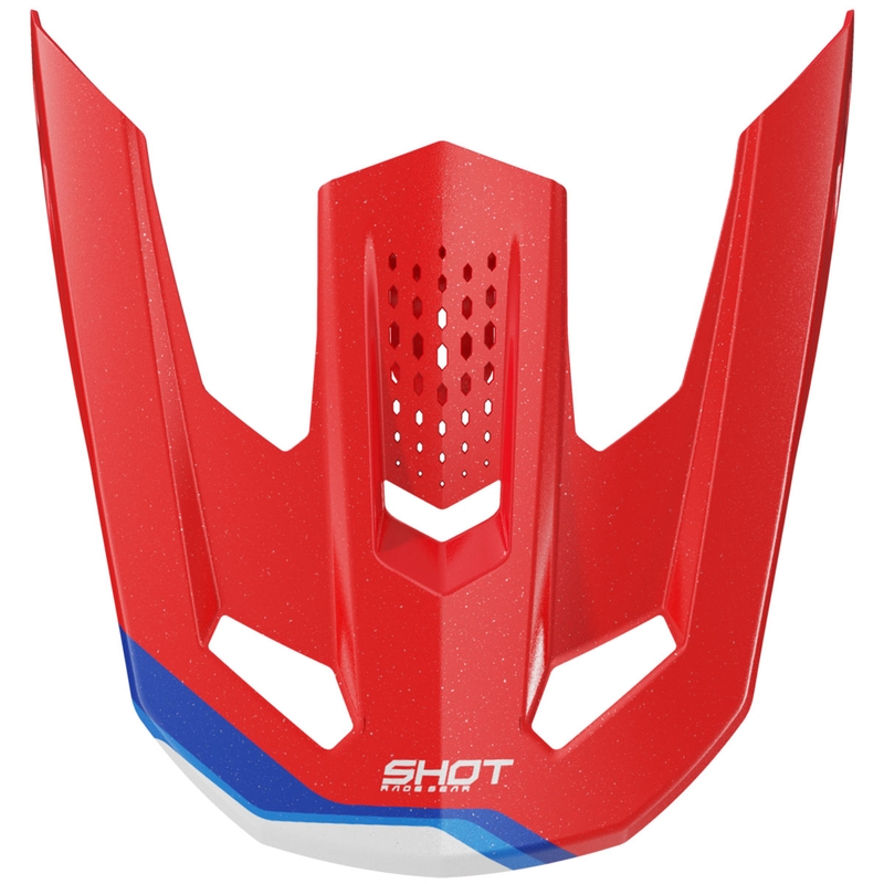 Visiera per casco Shot Speed Atomic Pearl Red