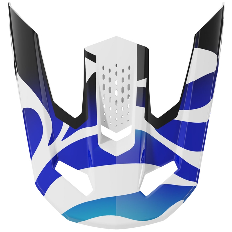 Visiera per caschi Shot Speed Ghost blu lucido