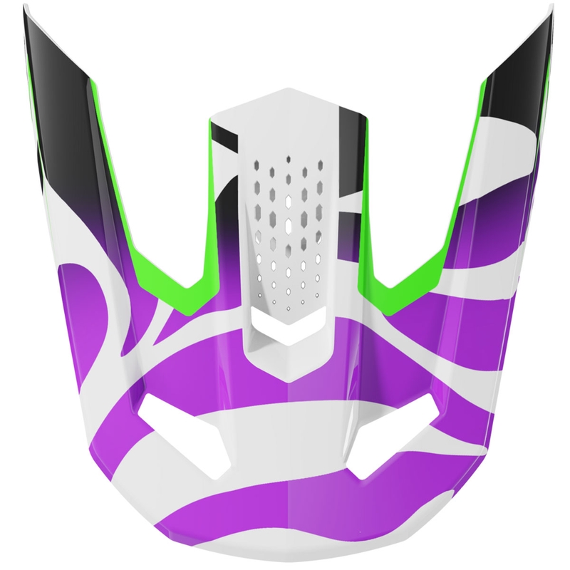 Visiera per caschi Shot Speed Ghost viola lucido