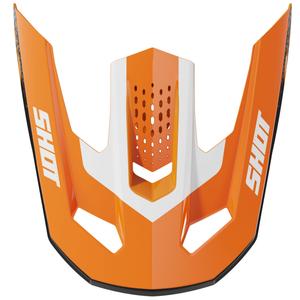 Visiera per caschi Shot Speed Hybrid, arancione lucido