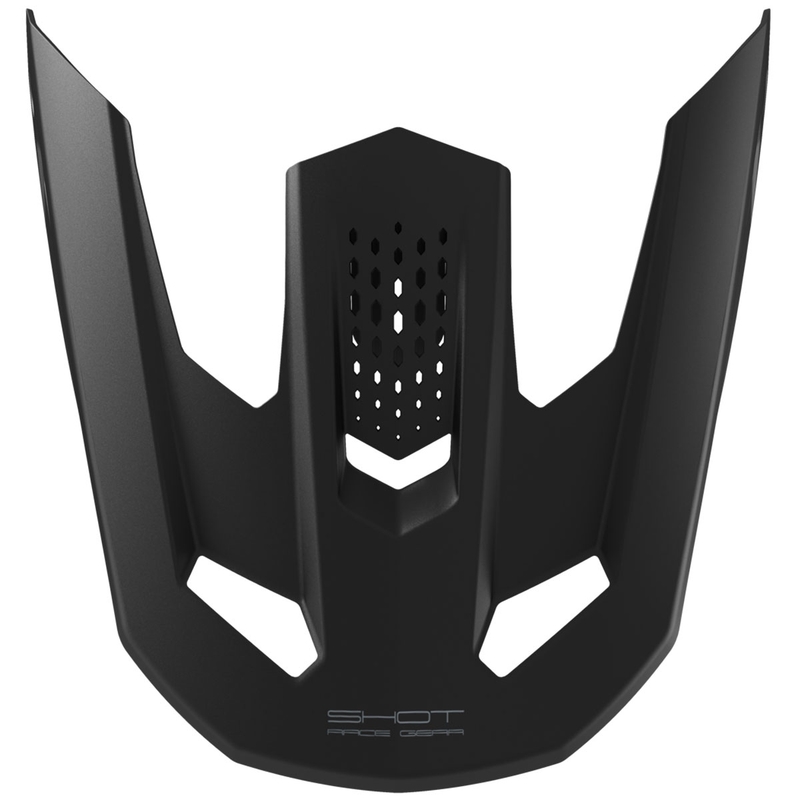 Visiera per caschi Shot Speed Solid nero opaco