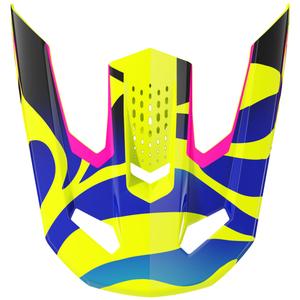 Visiera per caschi da bambino Shot Speed Ghost, giallo fluo lucido