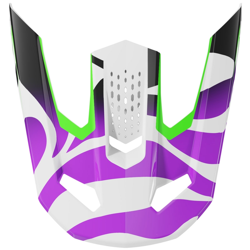 Visiera per caschi per bambini Shot Speed Ghost viola