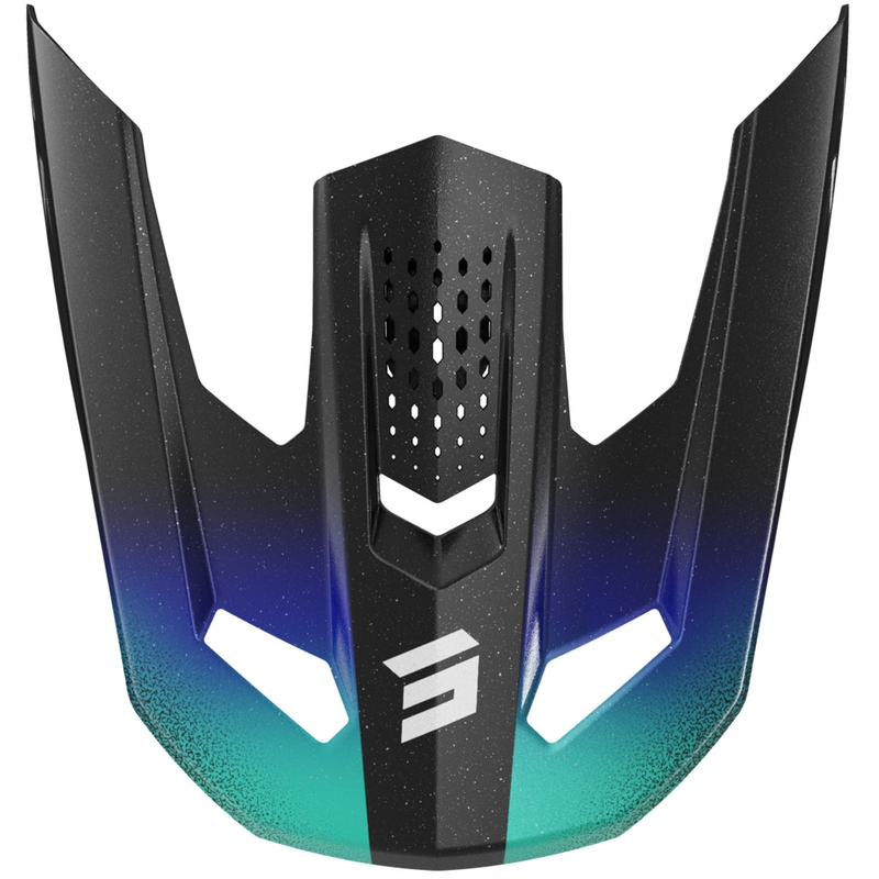 Visiera per caschi da bambino Shot Speed Olymp blu perla