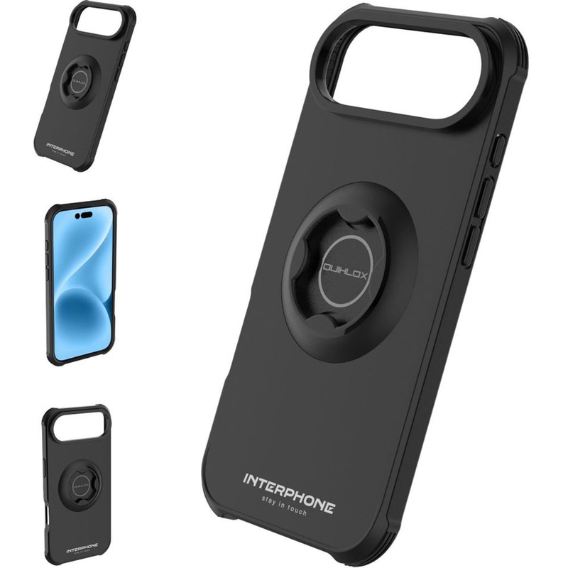 Custodia per Interphone QUIKLOX Tetraforce-Apple iPhone 17 Air nera