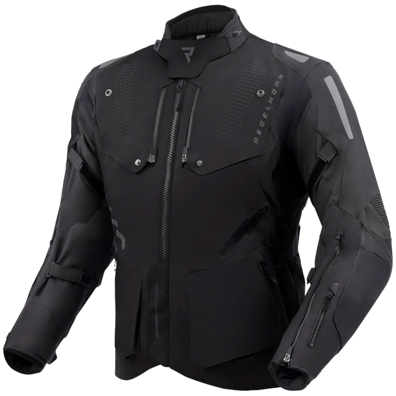 Giacca da moto Rebelhorn Hiker IV nera