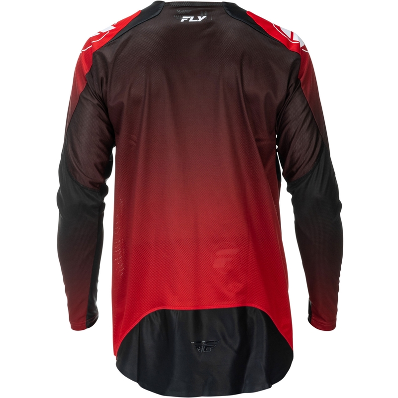 Maglia da motocross FLY Racing Evolution rosso-nero-bianco
