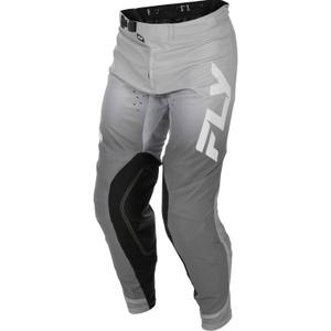 Pantaloni da motocross FLY Racing Evolution bianco-grigio
