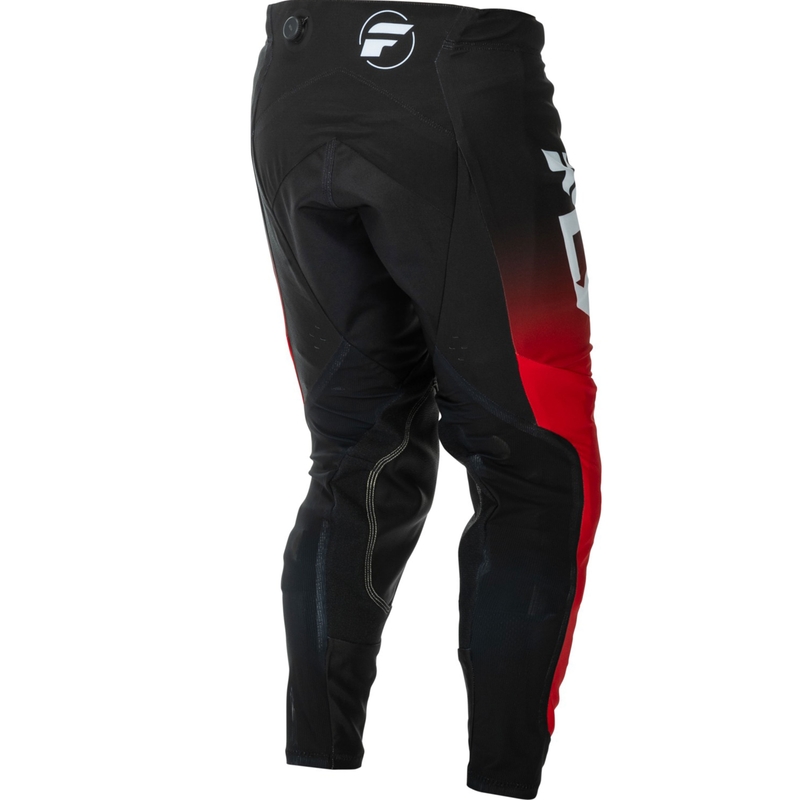 Pantaloni da motocross FLY Racing Evolution rosso-nero-bianco