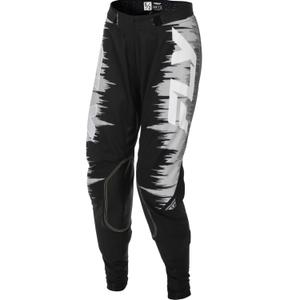 Pantaloni da motocross da donna FLY Racing Lite nero-grigio-bianco