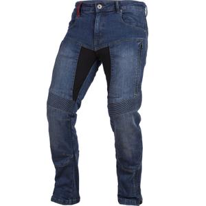 Jeans da motociclista Ayrton 505, blu lavato