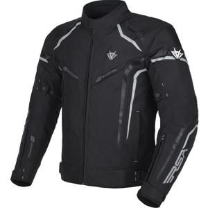 Giacca da moto RSA Compact 2 nero-grigio