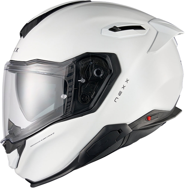 Casco integrale da moto Nexx X.TR Plain Bianco
