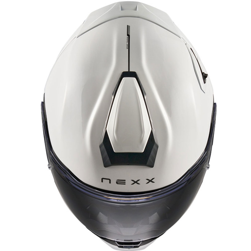 Casco integrale da moto Nexx X.TR Plain Bianco