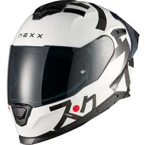 Casco integrale da moto Nexx Y.100R Nippon bianco
