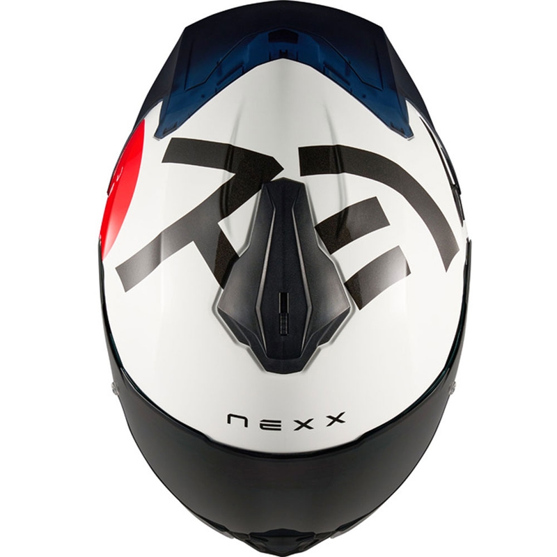 Casco integrale da moto Nexx Y.100R Nippon bianco
