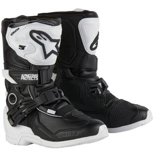 Stivali da moto per bambini Alpinestars Tech 3S Bianco-Nero