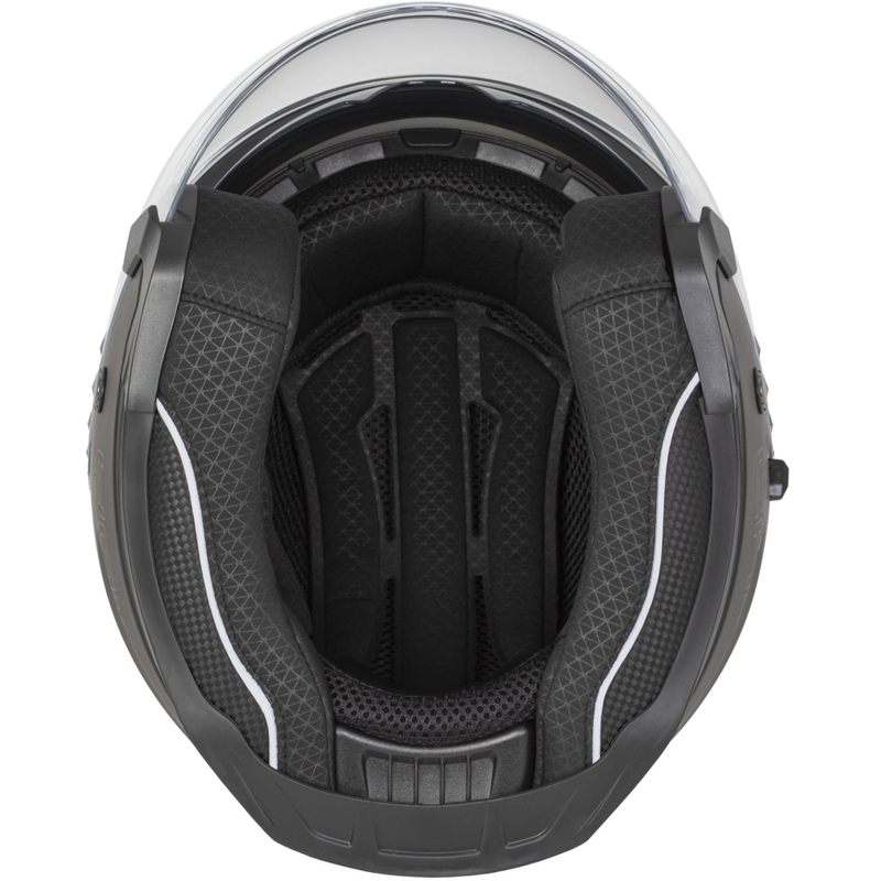 Casco da moto jet Cassida Jet Tech 2.0 RoTo giallo fluo-nero-grigio