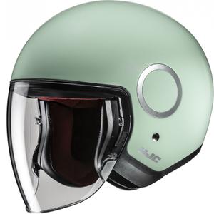 Casco da moto jet HJC RPHA 40 Solid verde pastello