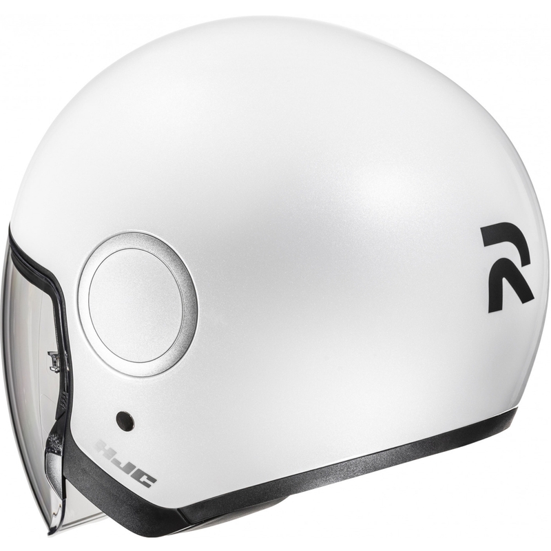 Casco da moto jet HJC RPHA 40 Solid bianco perla