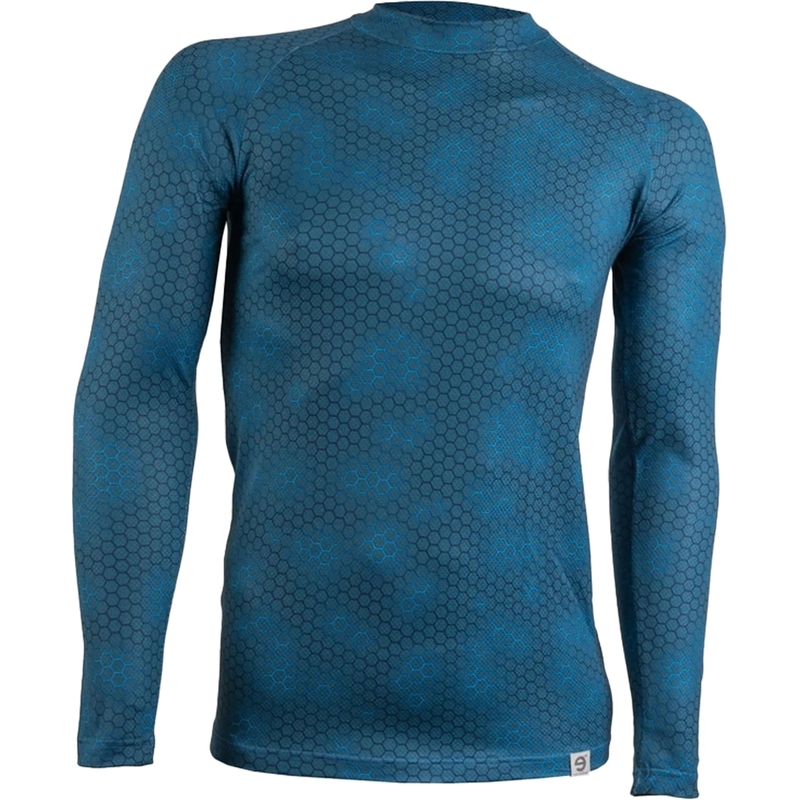 T-shirt termica nanosilver® Plastica blu scuro Saldi