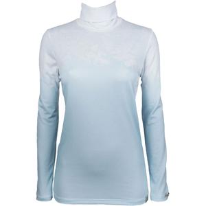 Maglietta termica da donna nanosilver® Frozen blu-bianco II