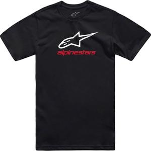 Maglietta Alpinestars Always 2.0 CSF nero-bianco-rosso