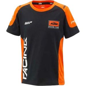 Maglietta da bambino KTM Team nero-arancio