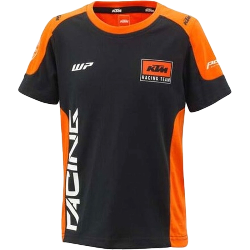 Maglietta da bambino KTM Team nero-arancio
