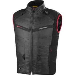 Gilet Shima Powerheat nero-rosso