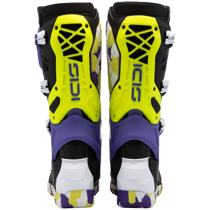 Stivali da moto SiDi Crossair X nero-viola