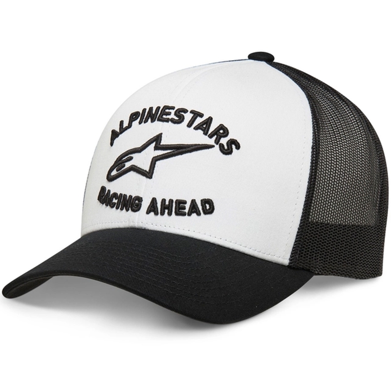Cappellino Alpinestars Tripleer bianco-nero-bianco