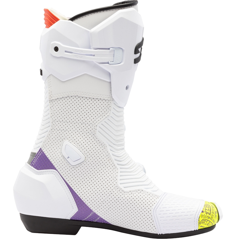 Stivali da moto SiDi MAG 2 Air BTA001 bianco-giallo