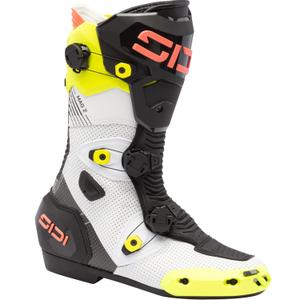 Stivali da moto SiDi MAG 2 Air giallo fluo-corallo fluo