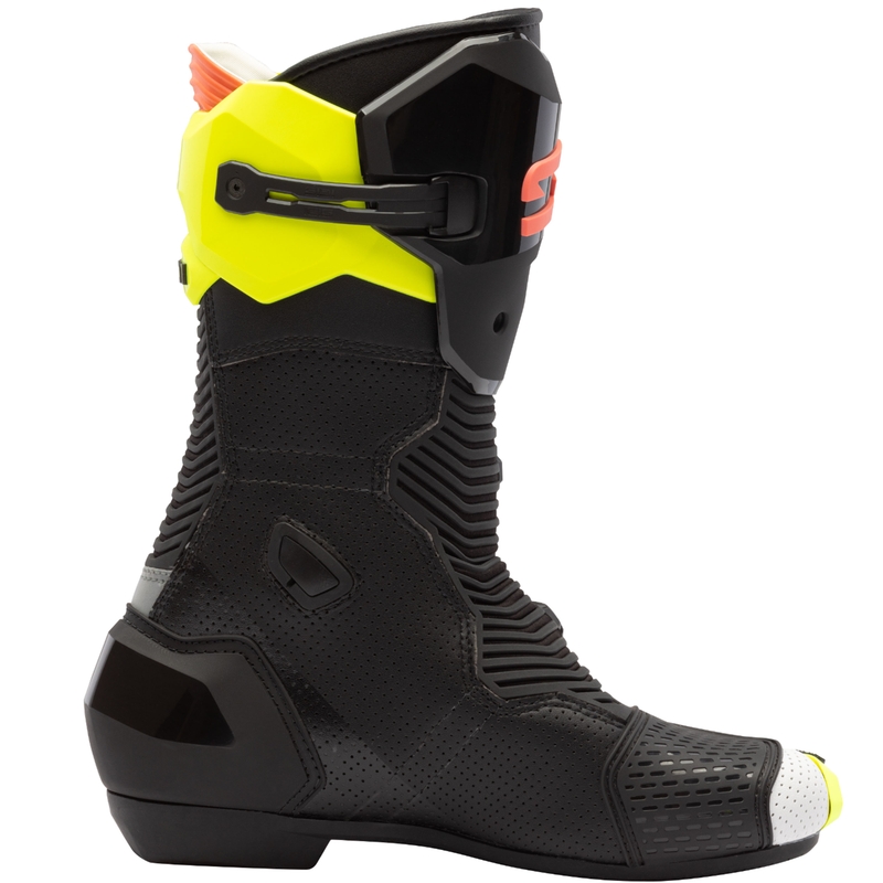 Stivali da moto SiDi MAG 2 Air giallo fluo-corallo fluo