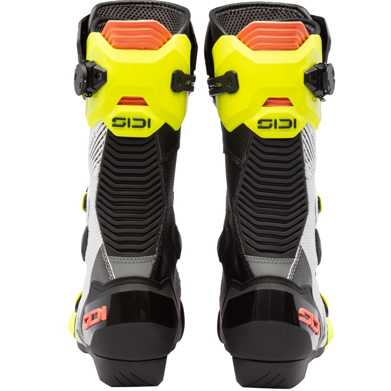 Stivali da moto SiDi MAG 2 Air giallo fluo-corallo fluo