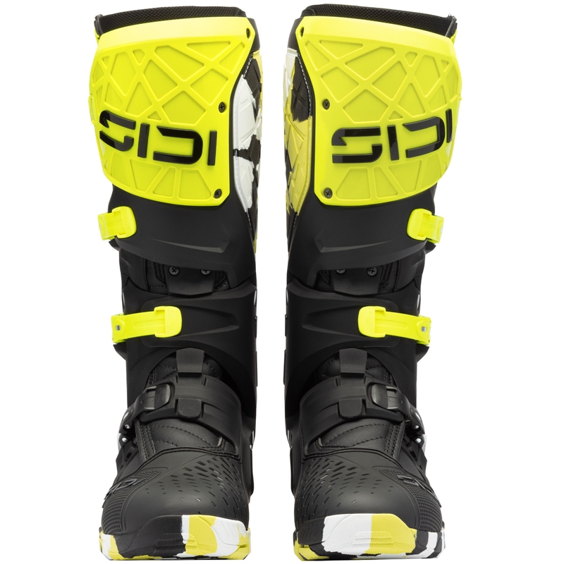Stivali da moto SiDi Crossair X RACR002 giallo fluo-nero