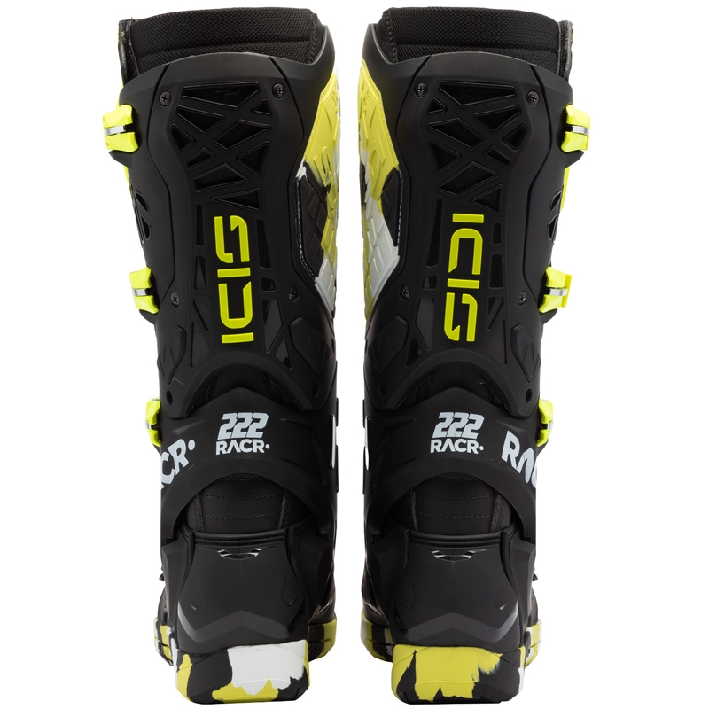 Stivali da moto SiDi Crossair X RACR002 giallo fluo-nero