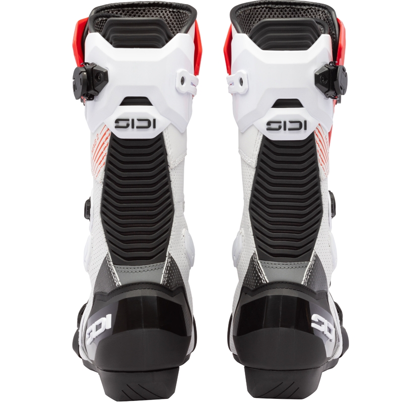 Stivali da moto SiDi MAG 2 Air bianco-nero-rosso