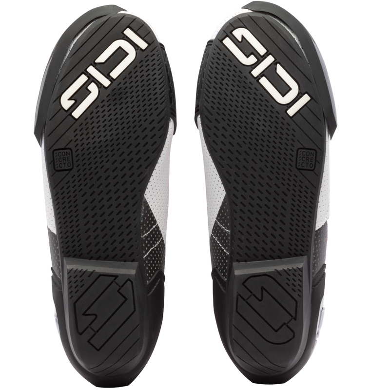 Stivali da moto SiDi MAG 2 Air bianco-nero-rosso