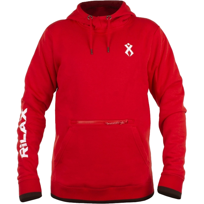 Felpa da uomo Rilax Klob rosso