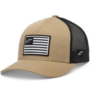Cappello Alpinestars Flag Snap sabbia-nero-bianco