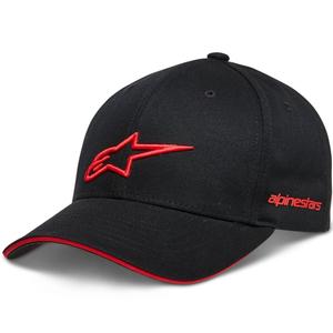 Cappello Alpinestars Rostrum nero e rosso