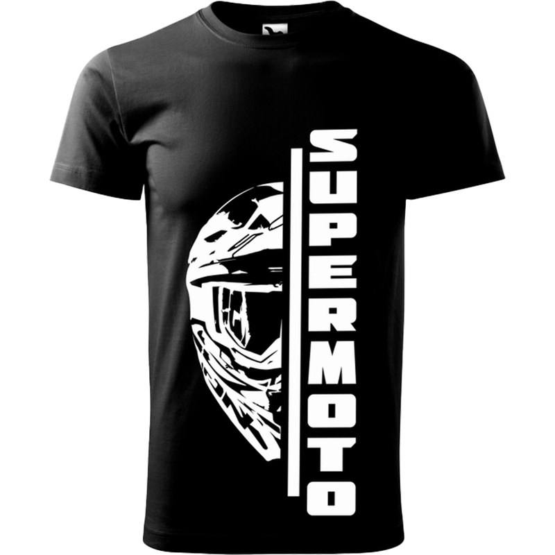 Camicia da uomo SUPERMOTO nero