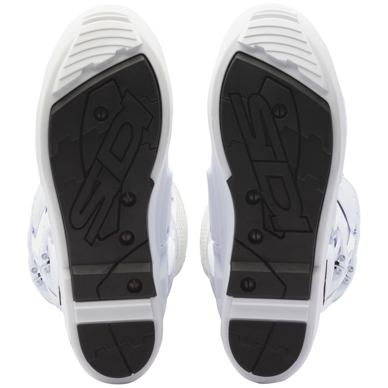 Stivali da moto SiDi Crossfire 3 SRS bianco-nero