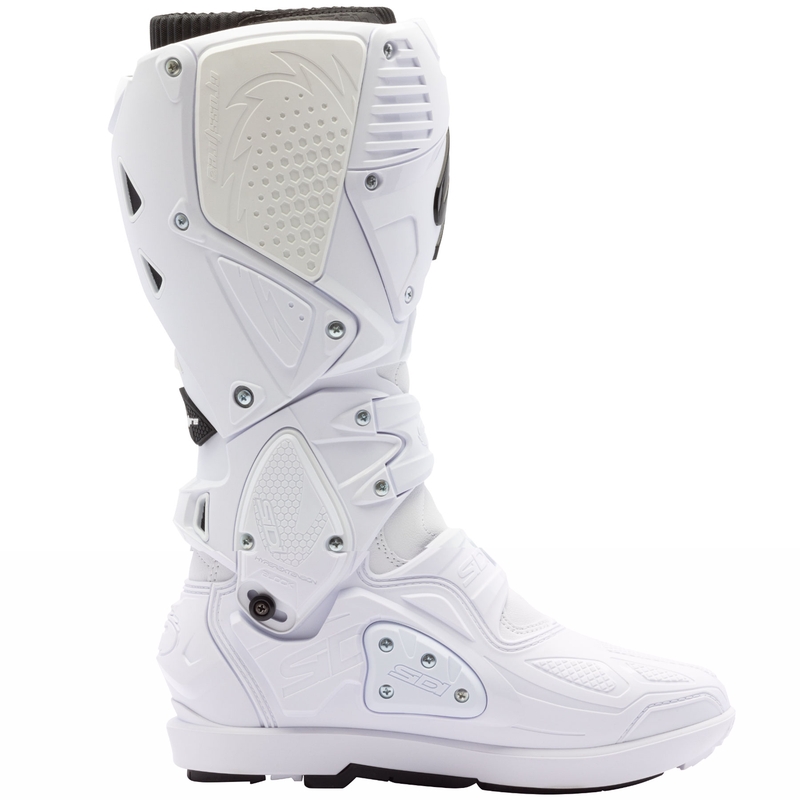 Stivali da moto SiDi Crossfire 3 SRS bianco-nero