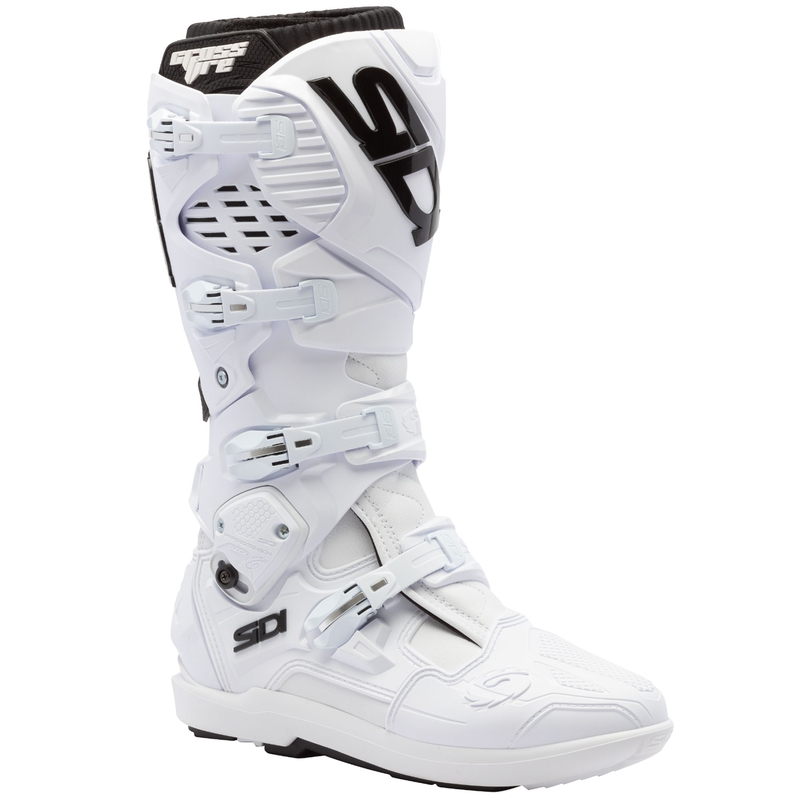 Stivali da moto SiDi Crossfire 3 SRS bianco-nero
