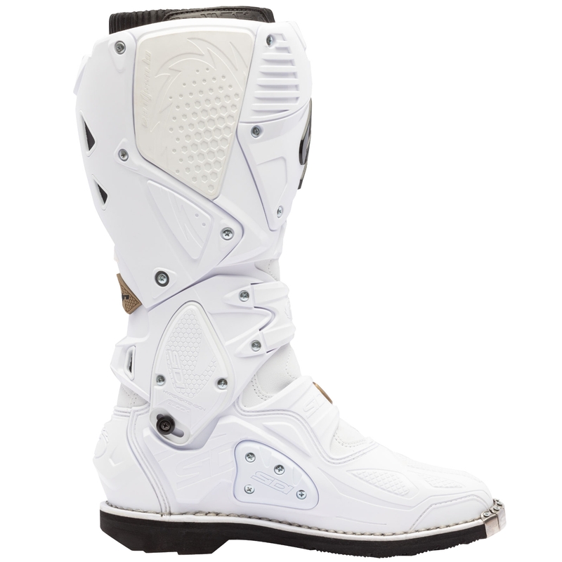 Stivali da moto SiDi Crossfire 3 bianco-bronzo